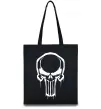 Еко-сумка Logo Punisher Чорний фото