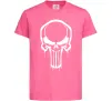 Детская футболка Logo Punisher Ярко-розовый фото