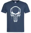 Мужская футболка Logo Punisher Темно-синий фото