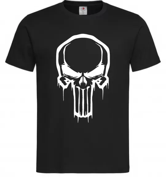Мужская футболка Logo Punisher Черный фото