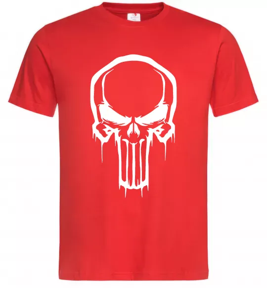 Мужская футболка Logo Punisher Красный фото