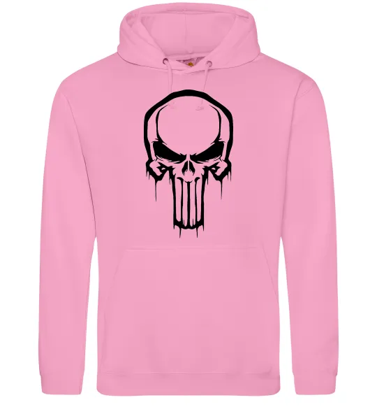 Мужская толстовка (худи) Logo Punisher Розовый фото