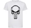 Детская футболка Logo Punisher Белый фото