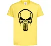 Детская футболка Logo Punisher Лимонный фото