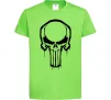 Детская футболка Logo Punisher Лаймовый фото