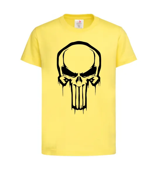 Дитяча футболка Logo Punisher Лимонний фото