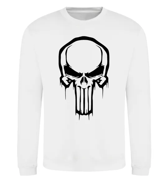 Свитшот Logo Punisher Белый фото