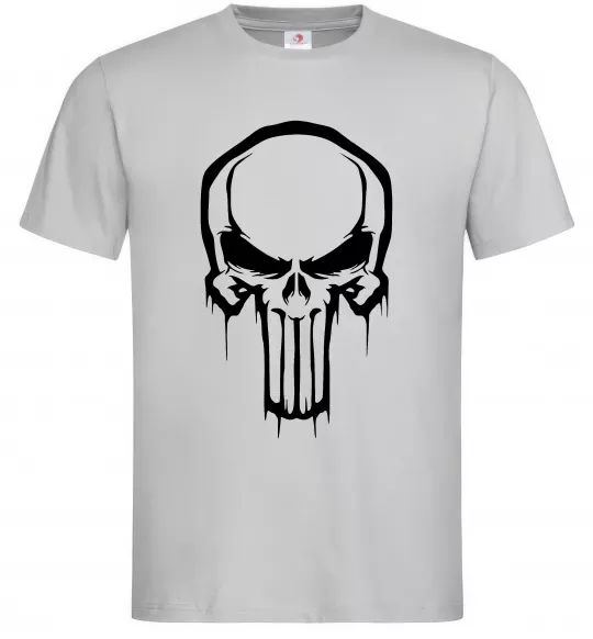Мужская футболка Logo Punisher Серый фото