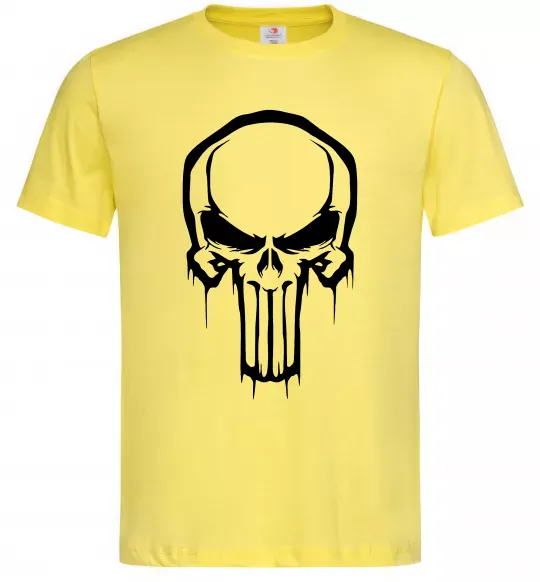 Мужская футболка Logo Punisher Лимонный фото