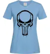 Женская футболка Logo Punisher Голубой фото