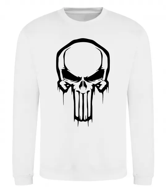 Світшот Logo Punisher Білий фото