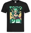 Мужская футболка One piece Зоро Черный фото