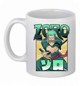 Чашка керамическая One piece Зоро