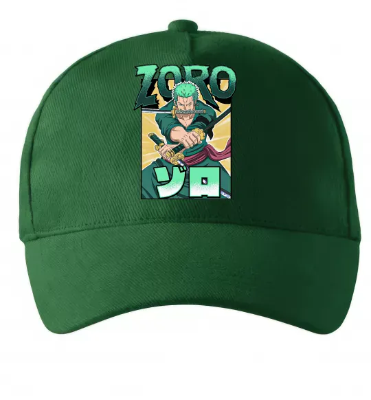 Кепка One piece Зоро Темно-зелений фото