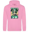 Чоловіча толстовка (худі) One piece Зоро Рожевий фото