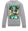 Детский Свитшот One piece Зоро Серый меланж фото