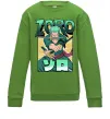 Детский Свитшот One piece Зоро Лаймовый фото