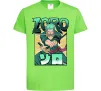 Дитяча футболка One piece Зоро Лаймовий фото