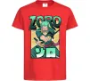 Дитяча футболка One piece Зоро Червоний фото