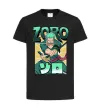 Детская футболка One piece Зоро Черный фото