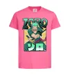 Детская футболка One piece Зоро Ярко-розовый фото