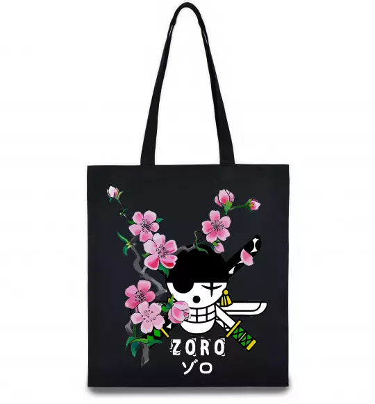 Еко-сумка Zoro sakura Чорний фото