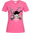 Женская футболка Zoro sakura Ярко-розовый фото