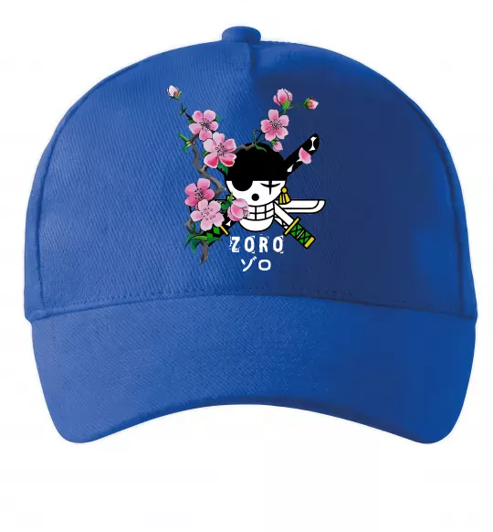 Кепка Zoro sakura Яскраво-синій фото