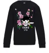 Детский Свитшот Zoro sakura Черный фото