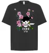 Футболка Оверсайз Zoro sakura Чорний фото