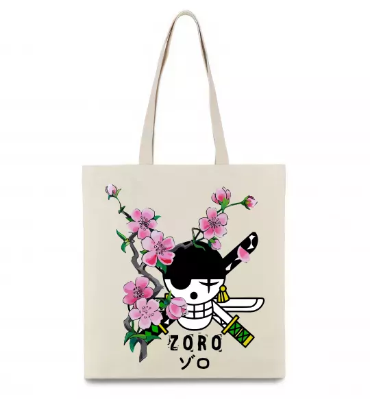 Еко-сумка Zoro sakura Бежевий фото