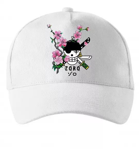 Кепка Zoro sakura Білий фото