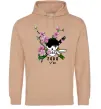 Жіноча толстовка (худі) Zoro sakura Пісочний фото