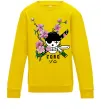 Детский Свитшот Zoro sakura Солнечно желтый фото