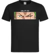 Мужская футболка Zoro eyes Черный фото