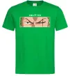 Мужская футболка Zoro eyes Зеленый фото