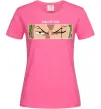 Женская футболка Zoro eyes Ярко-розовый фото