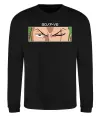 Свитшот Zoro eyes Черный фото