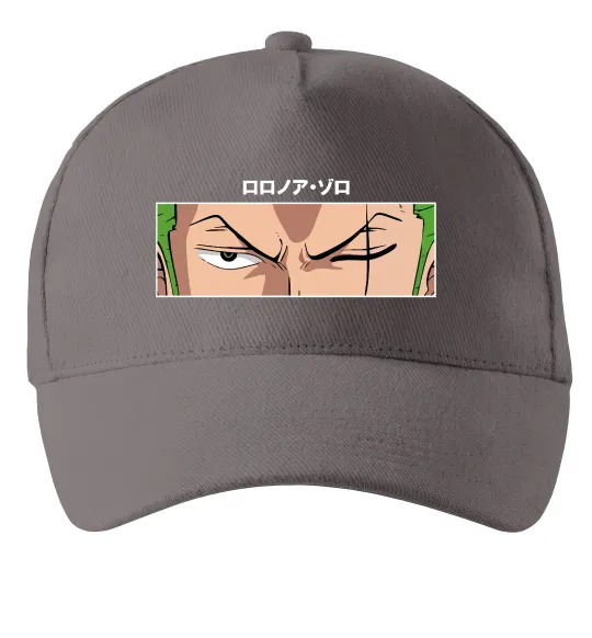 Кепка Zoro eyes Серый фото