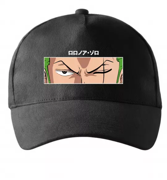 Кепка Zoro eyes Черный фото