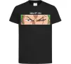 Детская футболка Zoro eyes Черный фото