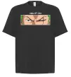 Футболка Оверсайз Zoro eyes Чорний фото