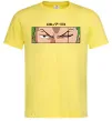 Мужская футболка Zoro eyes Лимонный фото