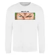 Світшот Zoro eyes Білий фото