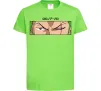 Детская футболка Zoro eyes Лаймовый фото