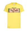 Детская футболка Zoro eyes Лимонный фото