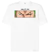 Футболка Оверсайз Zoro eyes Білий фото