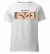 Мужская премиум футболка Zoro eyes Белый фото