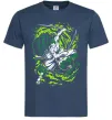 Чоловіча футболка Zoro art Темно-синій Чоловіча футболка Zoro art Темно-синій фото
