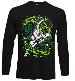 Лонгслив Luffy punch Черный фото